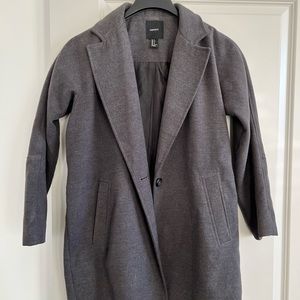 Grey Forever 21 Coat